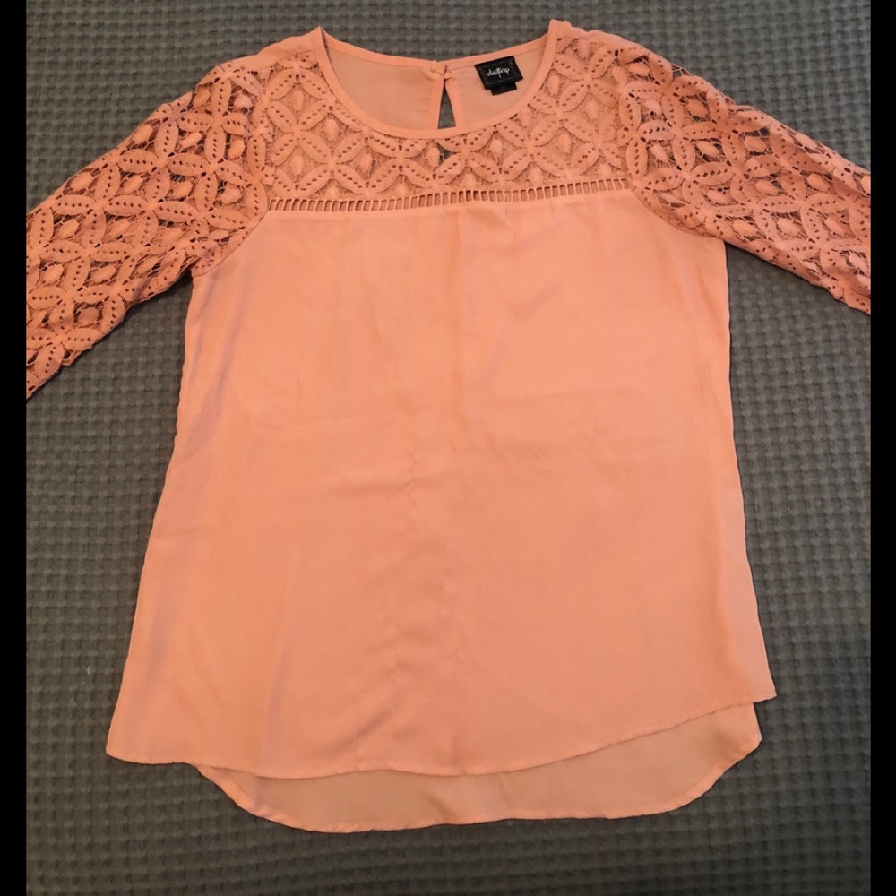 Salmon Orange Daytrip Blouse
